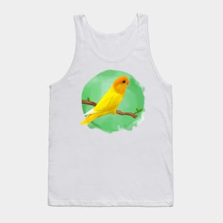 Yellow love bird Tank Top